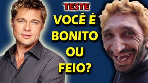 eu sou feio ou bonito|Como descobrir se voce e feio: Teste